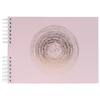 Image de Album Photo 50 pages blanches - Spirales - 32 x 22 cm Ellipse Rose