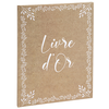 Image de Livre d'Or 100 pages 27 x 22 cm Kraft