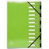 Image de Exacompta Trieur Harmonika 12cp Iderama Vert Anis