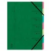 Image de Exacompte Trieur 7 Cases, Vert 1 UnitÃ©(S)