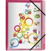 Image de Exacompta 55981e Trieur Polypro 12 Compartiments Avec Chemise 3 Rabats En Fin...