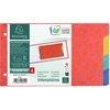 Image de Intercalaires pour Fiches Bristol 12.5 x 20 cm 4 positions