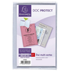 Image de Étui de protection Multi-cartes 4 volets PVC