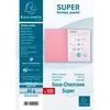 Image de Exacompta Paquet De 100 Sous-Chemises Super 60g 22x31cm Rose
