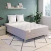 Image de Ensemble 140x190 Matelas ressorts ensachÃ©s ferme H22 + sommier