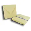 Image de Vergé de France - 25 enveloppes doublées - ivoire