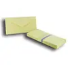 Image de Vergé de France - 25 enveloppes doublées 11 x 22 cm - ivoire
