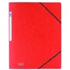 Image de Elba Chemise Sans Rabats Ã Ãlastiques Carte 5/10 Eme 24 X 32 Cm Rouge