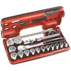 Image de Coffret de clÃ© Ã  cliquet Ã©tanche DBOX avec douilles 1/2" FACOM SL.DBOX1PB 6 pans (21 piÃ¨ces)