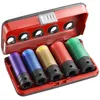 Image de Jeu de 5 douilles longues pour clÃ©s Ã  chocs 1/2" FACOM NSI.5LPB
