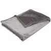 Image de Babycalin Couverture Taupe Flanelle 75 X 100 Cm 260 Gr/M3