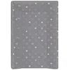 Image de Babycalin Matelas A Langer Luxe 50 X 70 Cm Etoile Gris FoncÃ© Toise ImprimÃ©e