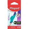 Image de Guide Doigts Pour Crayon Graphite - Apprentissage Ãcriture - 10 PiÃ¨ces - Maped