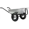 Image de Brouette Expert Twin 150 L galva roues gonflÃ©es