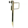 Image de Pied parasol mÃ©tal - pour mÃ¢t D: 23 Ã  38 mm