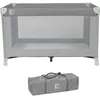 Image de Lit Parapluie Bambisol 120x60 Cm - De La Naissance A 3 Mois - Matelas Et Sac De Transport Inclus