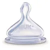 Image de Nuk 2 Tetines Silicone Base Large Serenity + 6-18 M Xl Lait Et Cereales