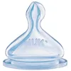 Image de TÃ©tines Physiologiques Nuk Silicone X2 PerÃ§age M