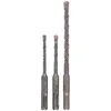 Image de Forets SDS-plus-5 Bosch pour perforateur, set de 3 piÃ¨ces