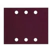 Image de Feuilles abrasives, set de 10 piÃ¨ces 115 x 107 mm, 80