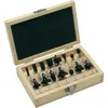 Image de 15 pcs Coffret de fraises au carbure (queue 1/4") Bosch 2607019468