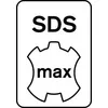 Image de Bosch 2608586802 Foret pour Marteau perforateur SDS-Max 40 x 520 x 400 mm