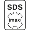 Image de Foret bÃ©ton Ã  queue BOSCH SDS-Max-7 Ã45 MM Longueur 520 MM - 2608586806
