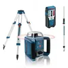Image de Bosch GRL 400 H Laser rotatif + rÃ©cepteur LR 1 dans coffret + mire de chantier GR 240 + trÃ©pied BT 170 HD