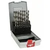 Image de Set de 19 forets Ã  mÃ©taux rectifiÃ©s HSS-G Robust Line, pointe de perÃ§age 135Â° Bosch 2608587013