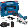 Image de Bosch Scie circulaire sans fil GKS 12V-26 Professional, avec 2 batteries 3,0 Ah, L-BOXX - 06016A1005