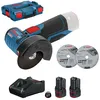 Image de Meuleuse d'angle BOSCH GWS 12V-76 V-EC Professional (2 x 3 Ah)