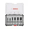 Image de Bosch Kit de 6 fraises droites Ã  queue de 8 mm - 2607017466