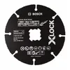 Image de Bosch Disque Ã  tronÃ§onner Carbide Multi Wheel X-LOCK 125 mm, 1 mm, 22,23 mm - 2608619284