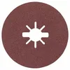 Image de BOSCH 125 mm X-LOCK grain de disque de ponÃ§age de fibre 80 R444 Expert pour mÃ©tal / 1 pi?ce