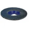 Image de Disque Ã  lamelles pour mÃ©tal 125 mm Ã  moyeu plat - grain 40 - X-lock BOSCH