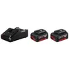 Image de Bosch - Kit de 2 batteries GBA 18V 4.0Ah Li-Ion et chargeur GAL 18V-40 Professional