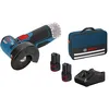Image de Bosch Professional Meuleuse angulaire sans fil GWS 12V-76, avec 2 x 2.0 Ah Li-Ion batterie - 06019F200C