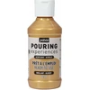 Image de Peinture acrylique Pouring Expérience 118 ml Or métallique