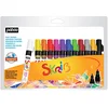 Image de Marqueurs gouache Skrib - Couleurs Arc-en-ciel - 12 pcs
