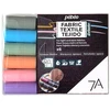 Image de Marqueur textile Opaque 7A Set pastel 6 couleurs