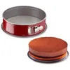 Image de Moule A CharniÃ¨re 27 Cm Acier Rouge Carbone Tefal 1641414 Delibake