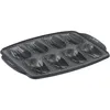 Image de Tefal Crispybake Moule En Silicone, CapacitÃ© De 8 Madeleines, 29 X 21 Cm, RÃ©sultats De Cuisson Parfaits, Jusqu'Ã  2 Fois Plus Croustillants, PoignÃ©es Ergonomiques, Moule Ã GÃ¢teau En Silicone Robuste Avec Bordure Rigide, J4172614