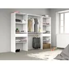 Image de EKIPA Dressing Blanc - L 220 x P 40 x H 180 cm - ARTIC