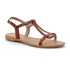 Image de Les Tropeziennes - Sandales Pour Femme En Cuir Hamess - Marron - 40