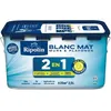 Image de Peinture 2 en 1 murs et plafonds - Blanc mat - RIPOLIN - 2.5 L