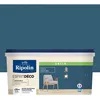 Image de Peinture Murale RIPOLIN Toutes PiÃ¨ces Esprit DÃ©co Satin bleu madura 2,5L