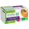 Image de Vitaflor BIO Tisane Transit Mauve Guimauve Saveur Fruitée 18 sachets
