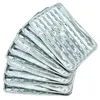 Image de Fackelmann 9943350 Lot De 20 Barquettes En Aluminium, Barquette Alu, Lot De Barquettes, Aluminium, ArgentÃ©, 34,5 X 23 X 2 Cm