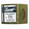 Image de La Corvette Cube de Savon de Marseille OLIVE 500G