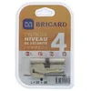 Image de BRICARD SERIAL XP 18003 Cylindre 35+35 mm double entrÃ©e nickelÃ© niveau de sÃ©curitÃ© 4